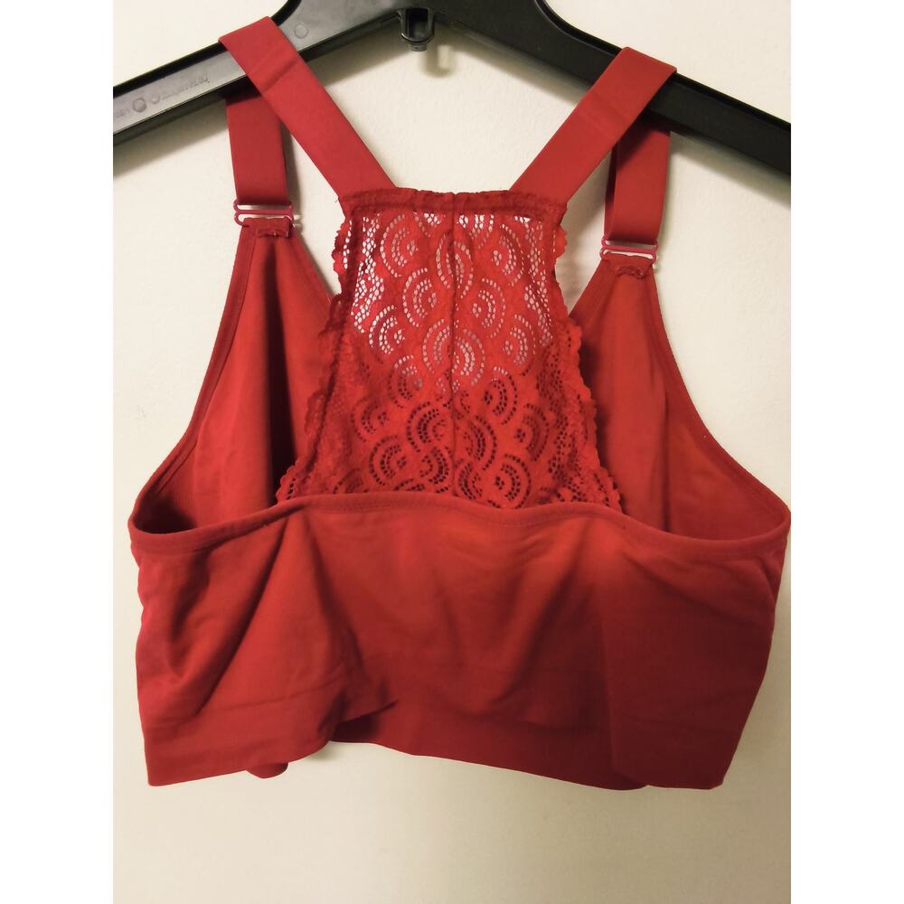 Cacique red bralette size 18/20 - Picture 3 of 4